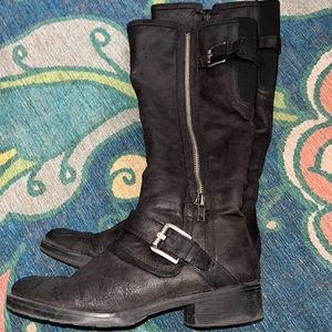 Bare Traps black knee high boots 8